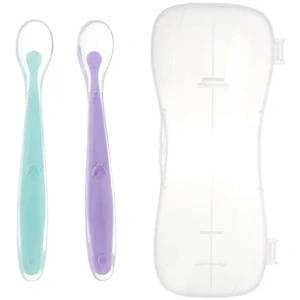 Cucharas de bebé de punta suave para bebés recién nacidos
