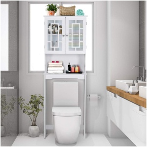 COSTWAY Estantería para Inodoro WC